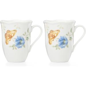 Lenox Butterfly Meadow Fritillary Accent Plate(12 Ounces (Pack of 2))