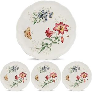Lenox Butterfly Meadow Fritillary Accent Plate(1.65 LB (Pack of 4))