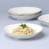 Lenox 899193 Blue Bay White Pasta Bowls, Set Of 4, Service For 4(Casual)