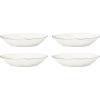 Lenox 899193 Blue Bay White Pasta Bowls, Set Of 4, Service For 4(Casual)