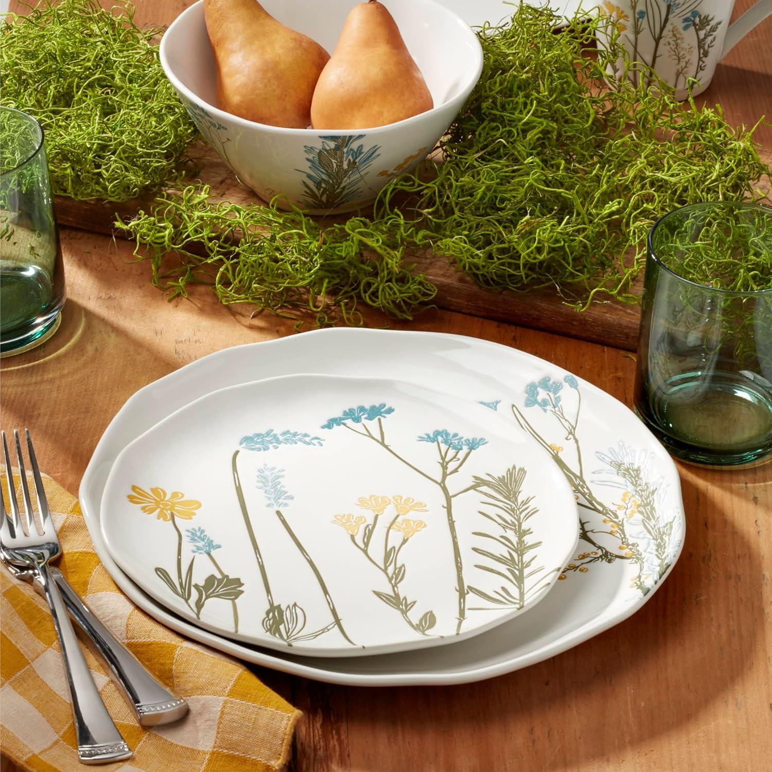 imageLenox 897830 Wildflowers 16Piece Dinnerware Set Service For 4Casual