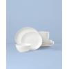 Lenox Dinnerware Set, Studio 1414 Curve 12-Piece Set, Service For 4, Bone China Material, Dishwasher & Microwave Safe, Home And Kitchen, Kitchen And Dining, Plates And Bowls Sets (White, 12 Pieces)