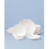 Lenox Dinnerware Set, Studio 1414 Scallop 16-Piece Set, Service For 4, Bone China Material, Dishwasher & Microwave Safe, Home And Kitchen, Kitchen And Dining, Plates And Bowls Sets (White, 16 Pieces)