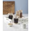Lenox Drinkware, Tuscany Cls Hot Beverage Set Of 4, Service For 4, Glass Material, Dishwasher Safe, Includes Lids, Tea And Coffee Glasses, Drinking Glasses, Glass Cups With Lids (Clear, 4 Piece)