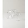 Lenox Glassware, Curva Coupe Set Of 4, Service For 4, Made From Glass, Dishwasher Safe, Drinking Glasses, Home And Kitchen, Cocktail Glass, Glasses Drinking Set, Home And Kitchen (Clear, 4 Pieces)