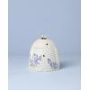 Lenox Home And Kitchen, Butterfly Meadow Beehive Candy Jar, Porcelain Material, Candy Bowl, Dishwasher Safe, Kitchen And Dining, Butterfly And Flowers, Pantry Storage, Table Decor (White, 1 Piece)