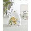 Lenox Home And Kitchen, Butterfly Meadow Beehive Candy Jar, Porcelain Material, Candy Bowl, Dishwasher Safe, Kitchen And Dining, Butterfly And Flowers, Pantry Storage, Table Decor (White, 1 Piece)