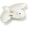 Lenox Home And Kitchen, Butterfly Meadow Beehive Spoon Rest, Porcelain Material, Dishwasher Safe, Kitchen Decor, Coffee Bar Accessories, Butterfly And Flowers Design, Home Accessories (White, 1 Piece)