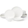 Lenox Dinnerware Set, Studio 1414 Coupe 16-Piece Set, Service For 4, Bone China Material, Dishwasher & Microwave Safe, Home And Kitchen, Kitchen And Dining, Plates And Bowls Sets (White, 16 Pieces)