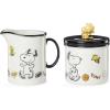 Lenox Home And Kitchen, Chef Snoopy Sugar & Creamer, 2-Piece Set, Porcelain Material, Sugar And Creamer Set, Dishwasher Safe, Chef Snoopy Design, Kitchen Decor And Accessories(Multi-Colored, 2 Pieces)