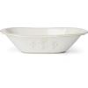 Lenox Home And Kitchen, Homespun Dough Bowl, Stoneware Material, Dishwasher Safe, Microwave Safe, Bread Bowl, Dining, Serving Bowls, Tabletop & Kitchen Decor (White, 1 Piece, 12 Inch L X 7.75 Inch W)