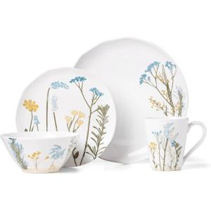 Lenox 897830 Wildflowers 16-Piece Dinnerware Set, Service For 4(Casual)