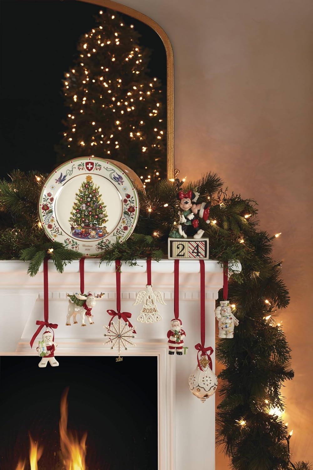 imageLenox 895772 2024 Snow Fantasies Snowflake Ornament ChristmasGemmed Snowflake