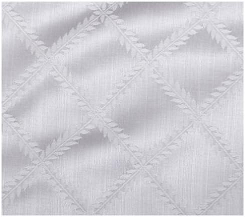 imageLenox Laurel Leaf Platinum Tablecloth 70by122 Inch Oblong RectangularPlatinum