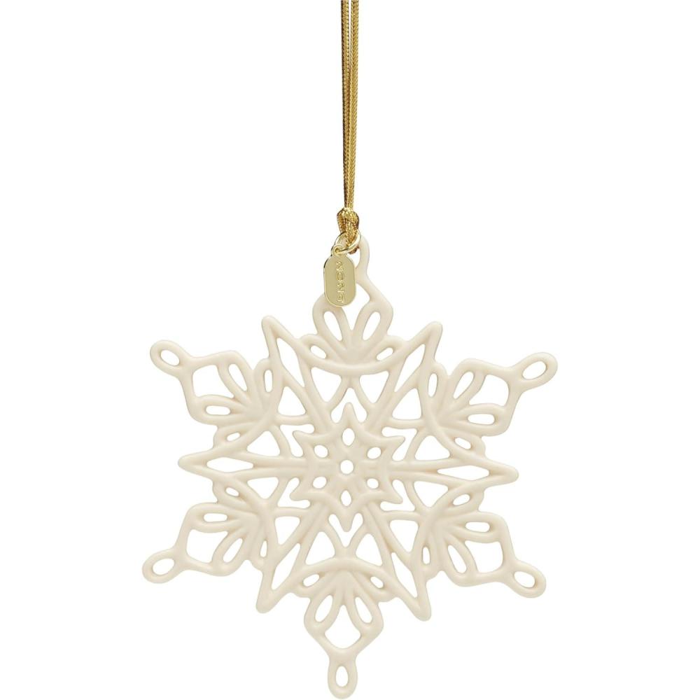 imageLenox 895772 2024 Snow Fantasies Snowflake Ornament ChristmasSnowflake Fantasies