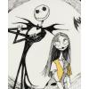 Lenox Dinnerware Set, Nightmare Before Christmas Accent Plates Set For 4, Jack Skellington, Halloween Decor Indoor, Porcelain, Dishwasher Safe, Microwave Safe, Halloween Dishes (White/Black, 4 Pieces)