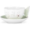 Lenox Butterfly Meadow Figural Cup and Saucer Set, Yellow(Cup and Saucer  Green)