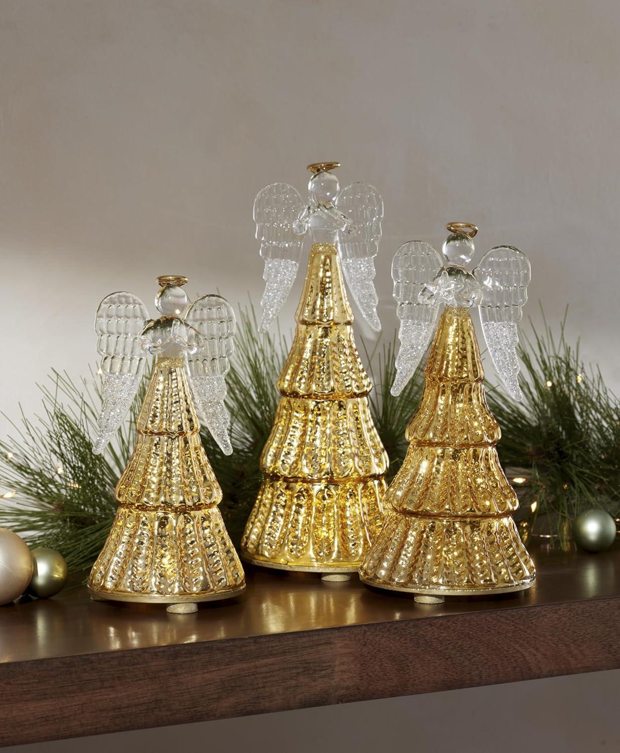 imageLenox 883172 Radiant Light Lit PineTreeFigureAngel