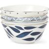 Lenox Blue Bay 4-Piece All Purpose Bowl Set, 3.60 LB