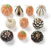 Lenox 893634 The Nutcracker 10-Piece Ornament & Tree Set, Display Stand(10-Piece Ornament Set  Pumpkins)