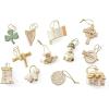 Lenox 893634 The Nutcracker 10-Piece Ornament & Tree Set, Display Stand(12-Piece Ornament Set  St. Patrick’s Day)
