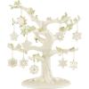 Lenox 893634 The Nutcracker 10-Piece Ornament & Tree Set, Display Stand(Ornament Tree and 10-Piece Ornament Set  Snowflakes)