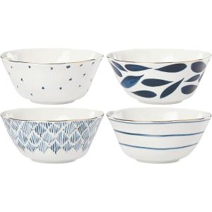 Lenox Blue Bay 4-Piece All Purpose Bowl Set, 3.60 LB