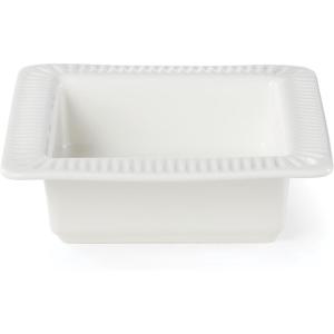 Lenox Profile Poppers Square Bowl, 1.63, White