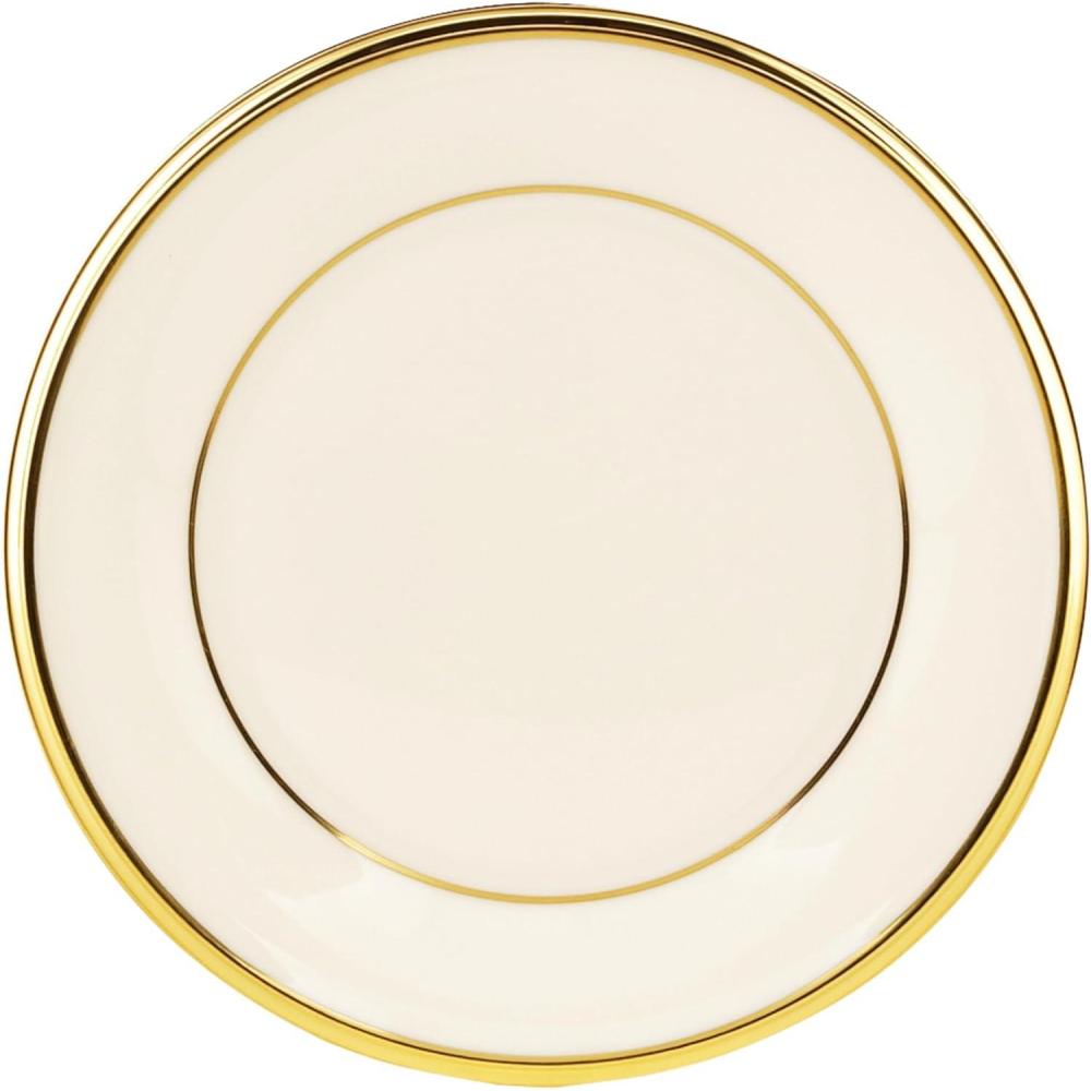 imageLenox 140104030 Eternal Teacup 1 Piece Service for 1 Porcelain 6 Fl OzButter Plate  Ivory