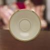 Lenox 140104030 Eternal Teacup 1 Piece, Service for 1, Porcelain, 6 Fl Oz(Tea Saucer  Ivory)
