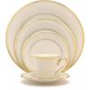 Lenox 140104030 Eternal Teacup 1 Piece, Service for 1, Porcelain, 6 Fl Oz(5-Piece Place Setting)