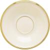 Lenox 140104030 Eternal Teacup 1 Piece, Service for 1, Porcelain, 6 Fl Oz(Tea Saucer  Ivory)