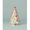 Lenox 894469 Treasured Traditions Tree with Flying Santa, Christmas & Holiday Decor(Lit Tree  Holiday)
