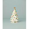 Lenox 894469 Treasured Traditions Tree with Flying Santa, Christmas & Holiday Decor(Lit Tree  Holiday)