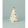 Lenox 894469 Treasured Traditions Tree with Flying Santa, Christmas & Holiday Decor(Lit Tree  Holiday)