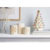 Lenox 894469 Treasured Traditions Tree with Flying Santa, Christmas & Holiday Decor(Lit Tree  Ivory)