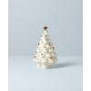 Lenox 894469 Treasured Traditions Tree with Flying Santa, Christmas & Holiday Decor(Lit Tree  Ivory)
