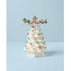 Lenox 894469 Treasured Traditions Tree with Flying Santa, Christmas & Holiday Decor(Tree  Flying Santa)