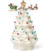 Lenox 894469 Treasured Traditions Tree with Flying Santa, Christmas & Holiday Decor(Tree  Flying Santa)