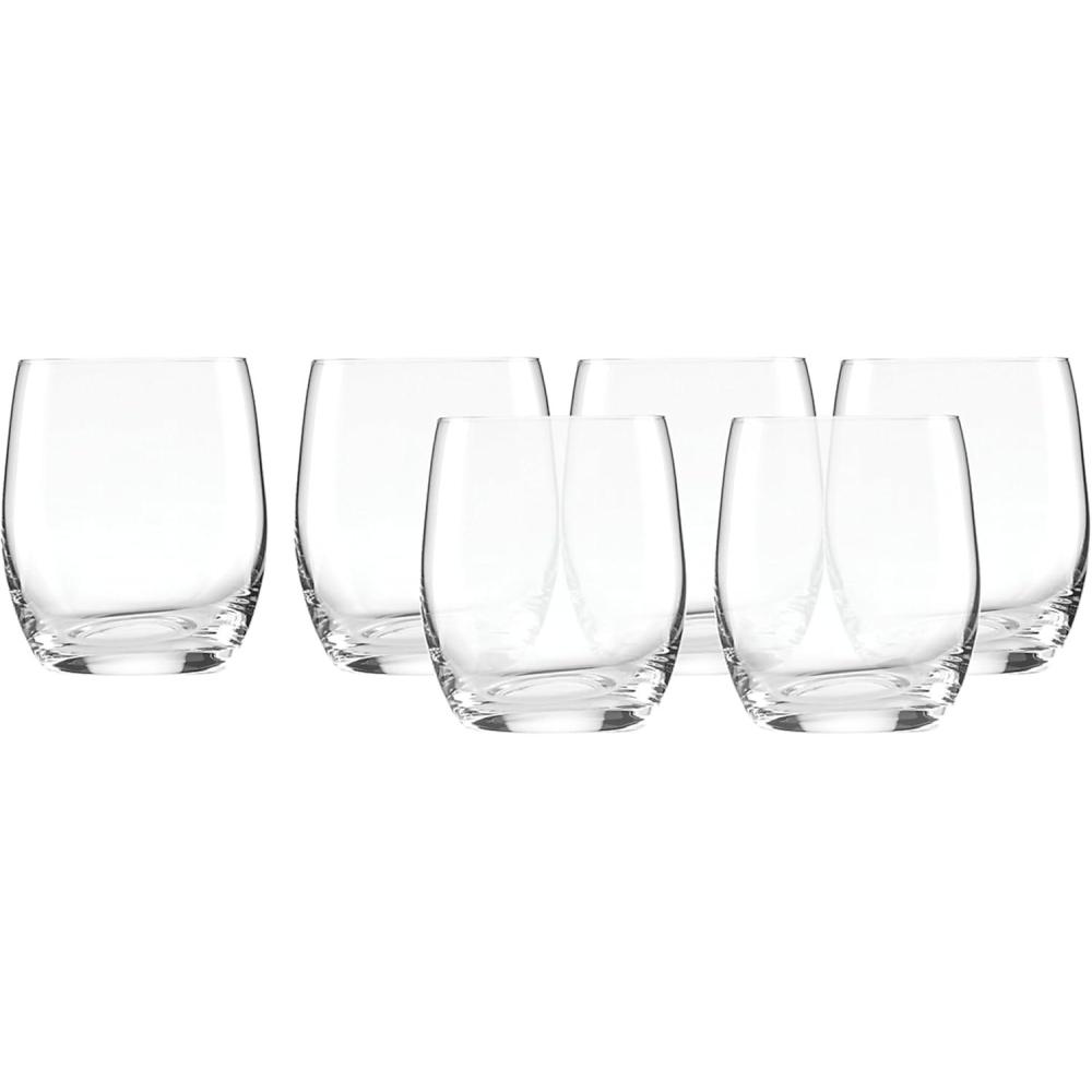 imageLenox Tuscany Classics Small Tumbler Set Buy 4 Get 6 330 LB Clear12 Ounce6 Count 12 oz