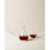 Lenox 893690 Tuscany Classics 5-Piece Decanter & Glass Set(Decanter With 4 Stemless Wine Glasses)
