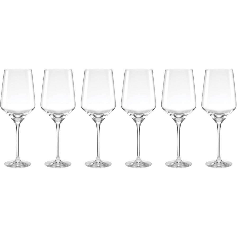 imageLenox 897403 Tuscany Classics Angled Optic Wine Glasses Set of 6Wine Glasses