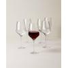 Lenox 897403 Tuscany Classics Angled Optic Wine Glasses, Set of 6(Wine Glasses  Angled)