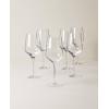 Lenox 897403 Tuscany Classics Angled Optic Wine Glasses, Set of 6(Wine Glasses)