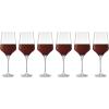 Lenox 897403 Tuscany Classics Angled Optic Wine Glasses, Set of 6(Wine Glasses)