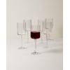 Lenox 897426 Tuscany Classics Straight Flutes, Set of 6(Red Wine Glasses)