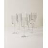 Lenox 897426 Tuscany Classics Straight Flutes, Set of 6(Red Wine Glasses)