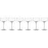 Lenox 897403 Tuscany Classics Angled Optic Wine Glasses, Set of 6(Coupe Glasses  Angled)