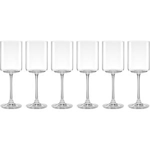 Lenox 897426 Tuscany Classics Straight Flutes, Set of 6(Red Wine Glasses)