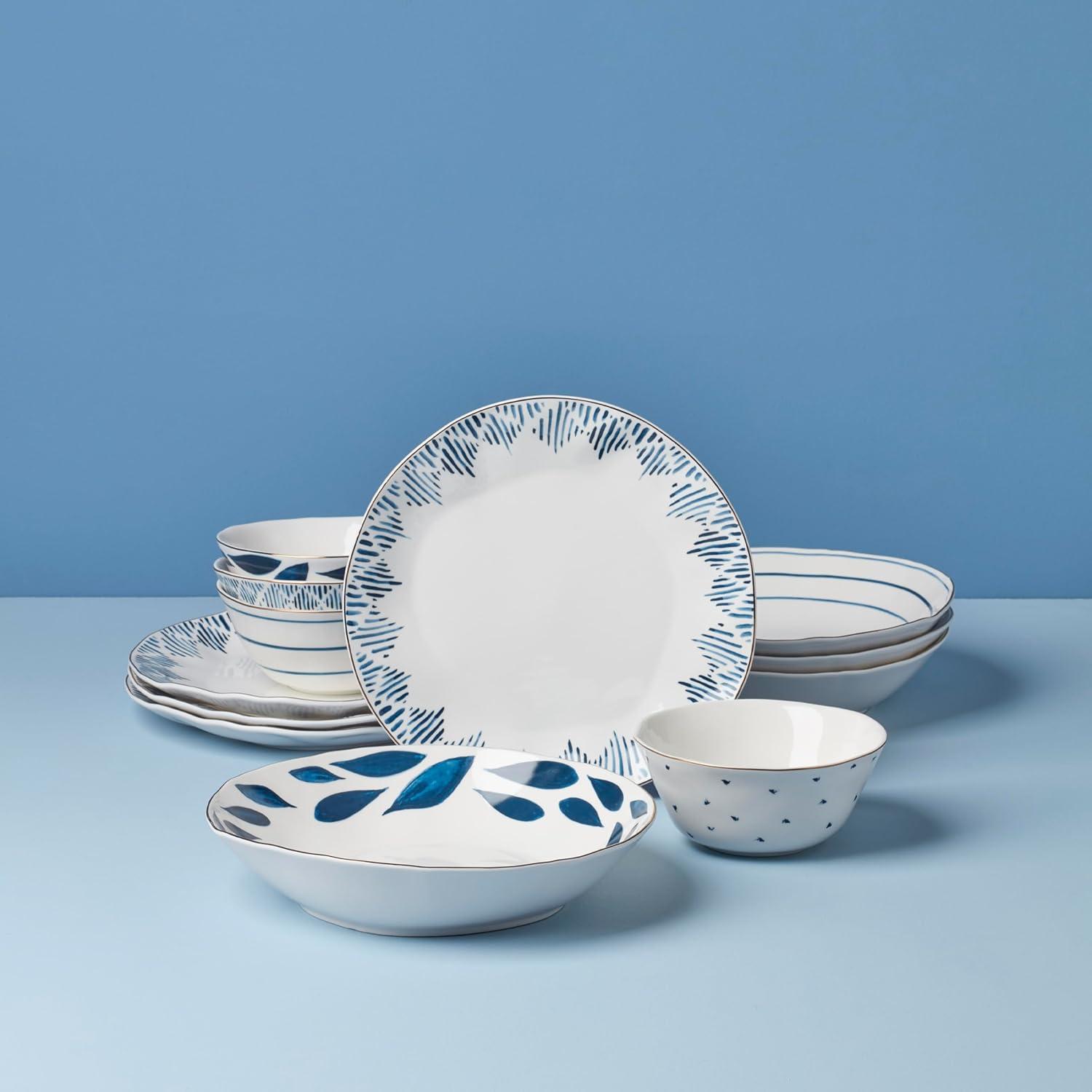 imageLenox 897387 Blue Bay 12Piece Dinnerware Set
